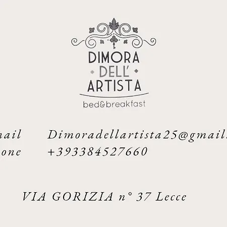 Bed & Breakfast Dimora Dell'artista